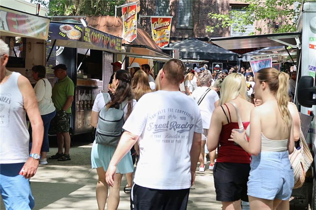  US-Car-Treffen und Streetfood-Festival in Dorsten