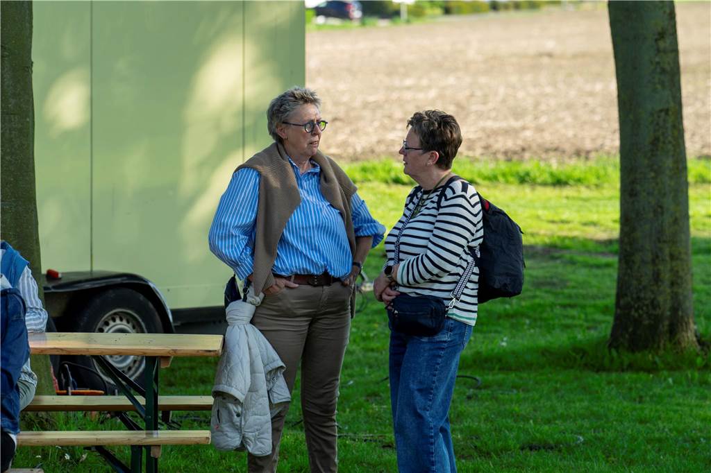 Viele Besucher haben zusammen in Selm in den Mai getanzt.