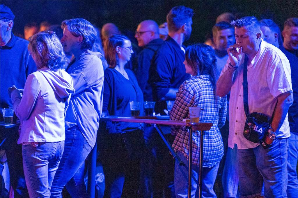 Viele Besucher haben zusammen in Selm in den Mai getanzt.
