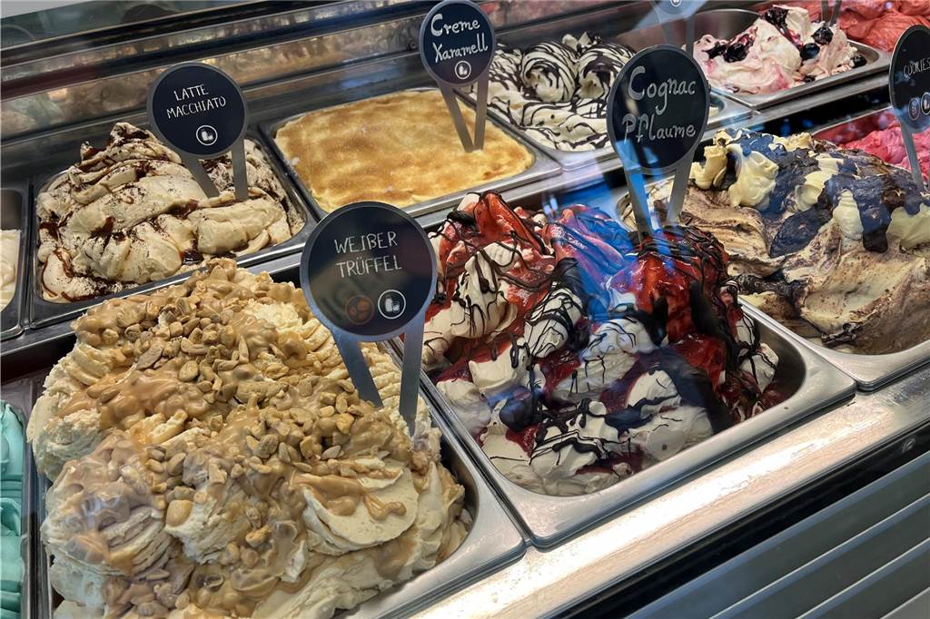 Vredener Eisdielen im Check Viele Eissorten hat das Team selbst kreiert.