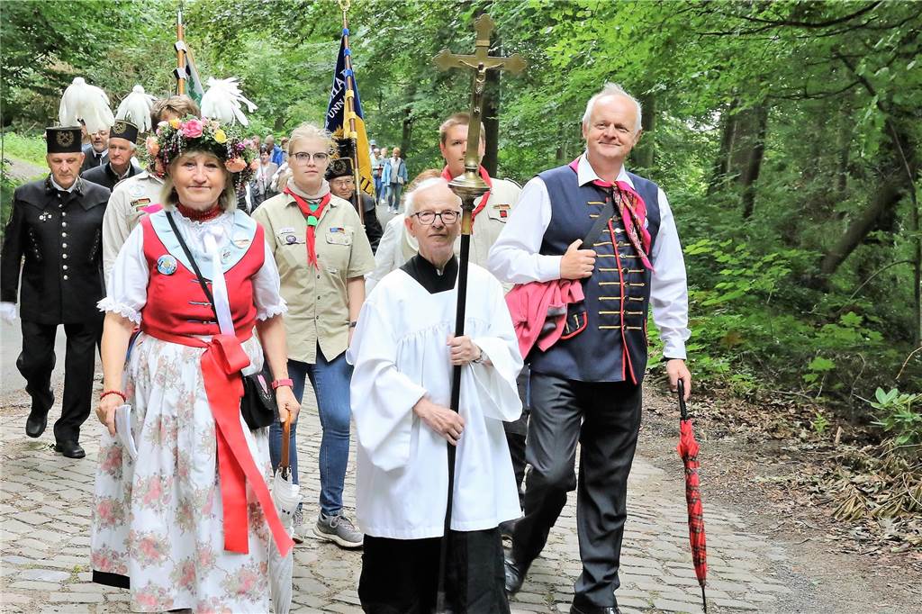 Annaberg in Haltern: Die besten Bilder von der Wallfahrt der Oberschlesier Viele gebürtige Oberschlesier pilgerten zum Annaberg.