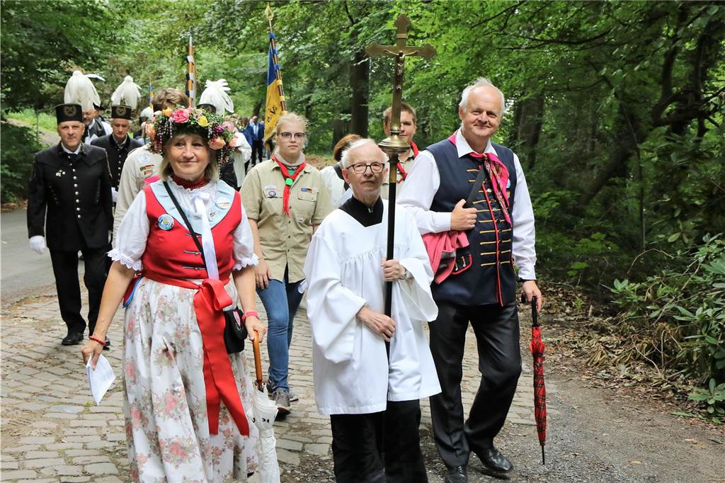 Viele gebürtige Oberschlesier pilgerten zum Annaberg.
