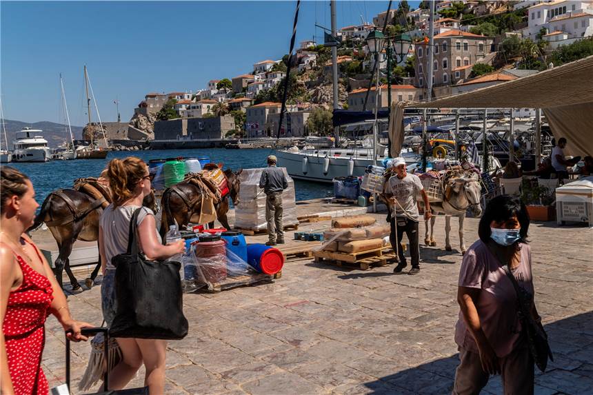 Griechenland: Covid-freie Inseln werben um Urlauber Viele griechische Inseln empfehlen sich als Urlaubsziel.