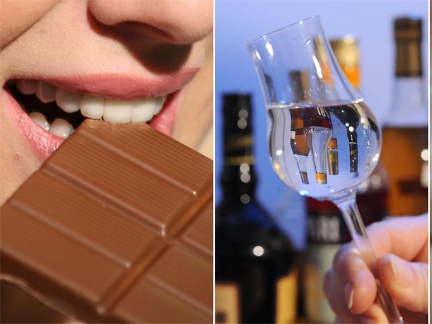 Mehrheit für zeitweisen Verzicht auf Alkohol und Süßes Viele Menschen überlegen sich, worauf sie in den Wochen bis Ostern verzichten könnten. Foto: Oliver Berg/Bernd Weißbrod/Daniel Bockwoldt/Illustration