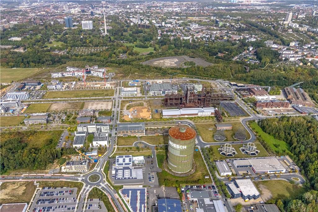 Rathaus, Bahnhof, Kampstraße: die zehn wichtigsten Dortmunder Bauprojekte Viele neue Arbeitsplätze sind schon auf Phoenix-West entstanden, aber es wird weiter fleißig gebaut.