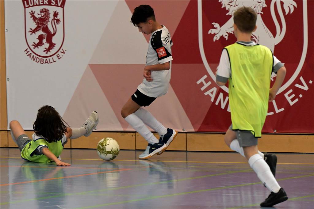 Viele Tore gab es bei den E-Jugendlichen: Der SV Preußen wurde Lüner Stadtmeister.