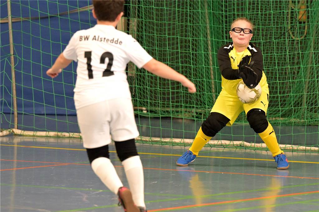 Viele Tore gab es bei den E-Jugendlichen: Der SV Preußen wurde Lüner Stadtmeister.