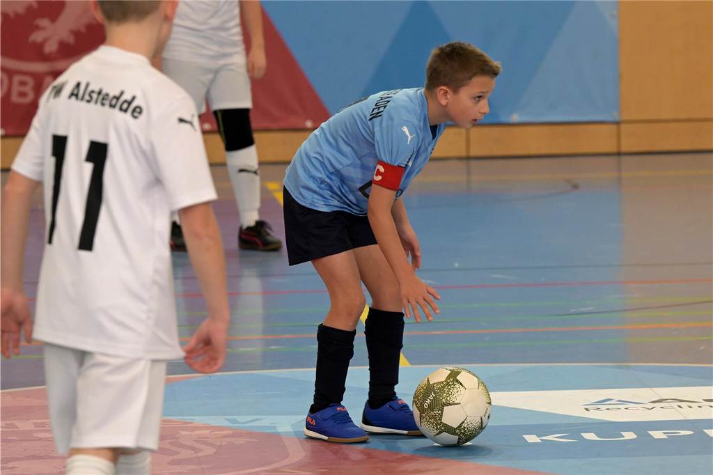 Viele Tore gab es bei den E-Jugendlichen: Der SV Preußen wurde Lüner Stadtmeister.