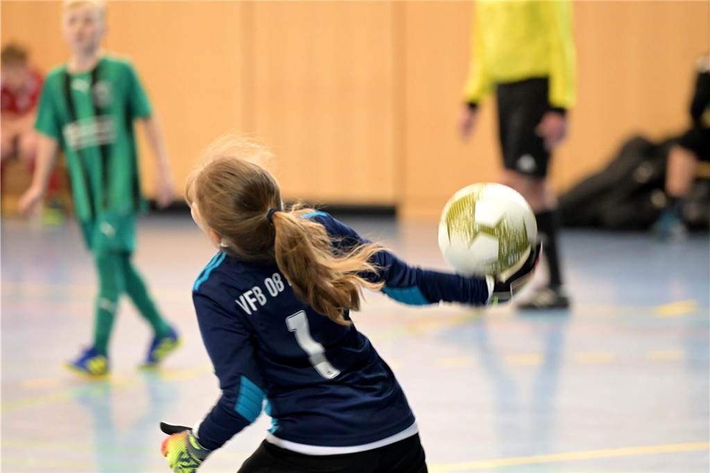 Viele Tore gab es bei den E-Jugendlichen: Der SV Preußen wurde Lüner Stadtmeister.