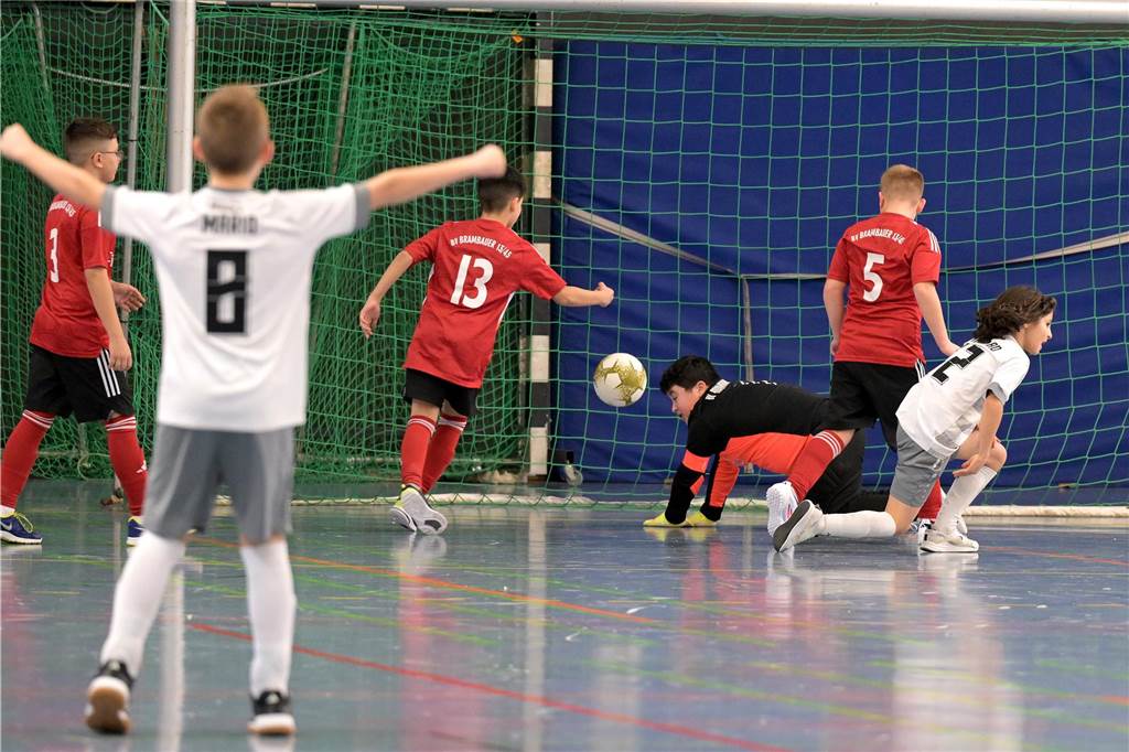 Viele Tore gab es bei den E-Jugendlichen: Der SV Preußen wurde Lüner Stadtmeister.