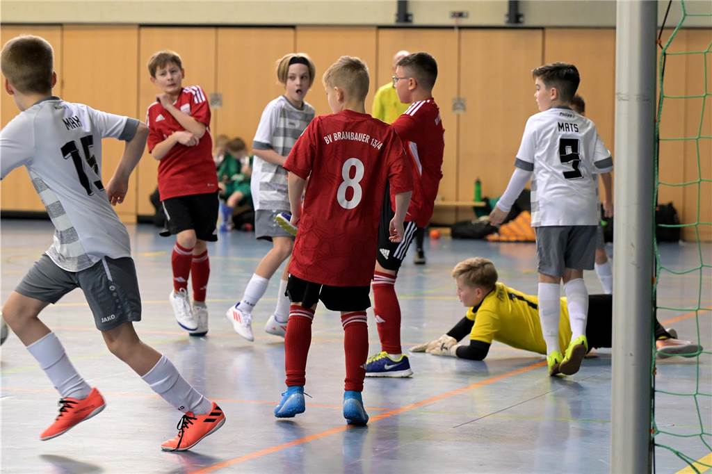 Viele Tore gab es bei den E-Jugendlichen: Der SV Preußen wurde Lüner Stadtmeister.