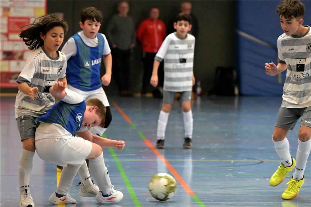 Viele Tore gab es bei den E-Jugendlichen: Der SV Preußen wurde Lüner Stadtmeister.