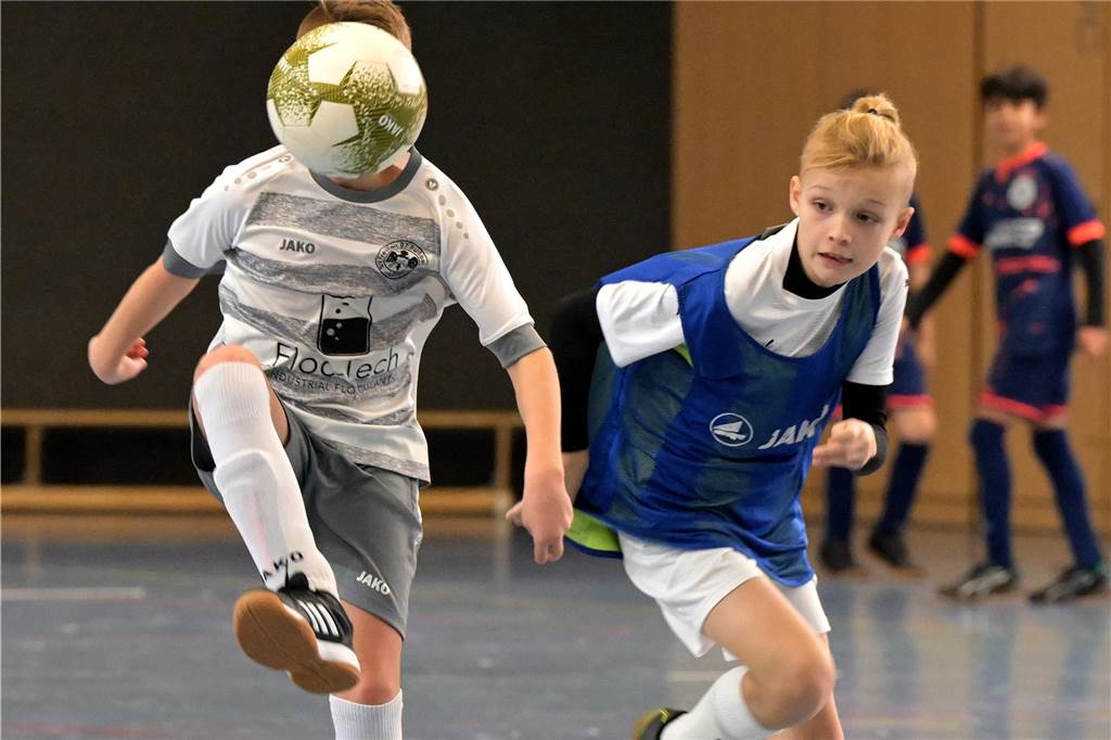 Viele Tore gab es bei den E-Jugendlichen: Der SV Preußen wurde Lüner Stadtmeister.