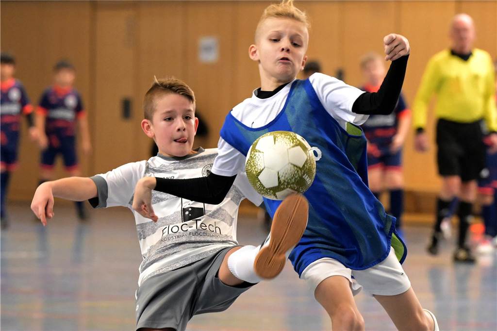 Viele Tore gab es bei den E-Jugendlichen: Der SV Preußen wurde Lüner Stadtmeister.