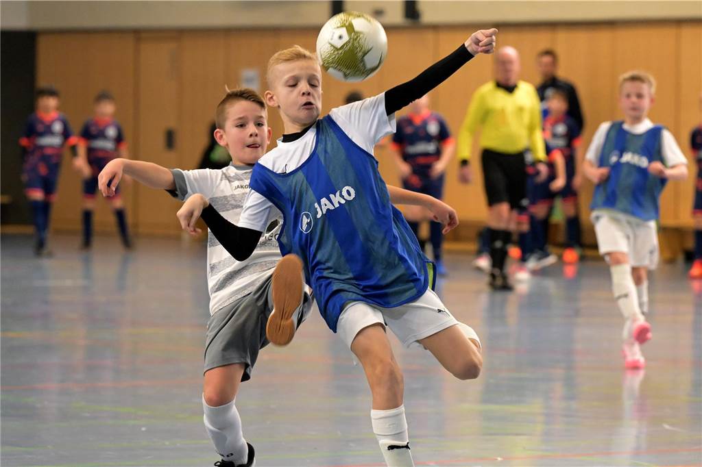 Viele Tore gab es bei den E-Jugendlichen: Der SV Preußen wurde Lüner Stadtmeister.