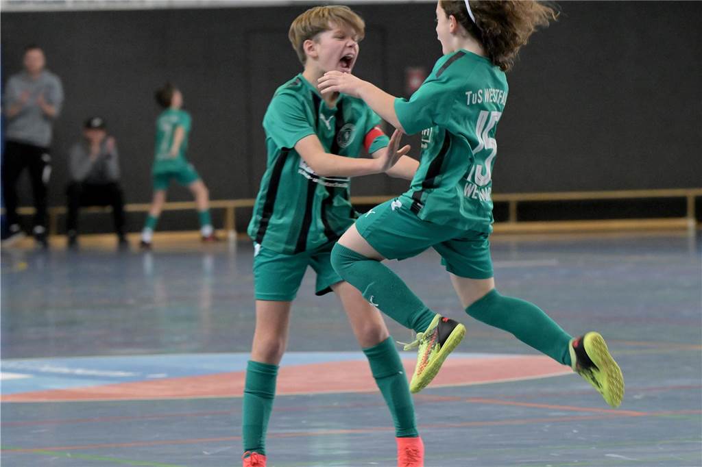 Viele Tore gab es bei den E-Jugendlichen: Der SV Preußen wurde Lüner Stadtmeister.