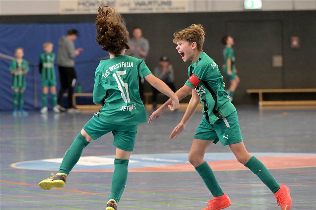 Viele Tore gab es bei den E-Jugendlichen: Der SV Preußen wurde Lüner Stadtmeister.