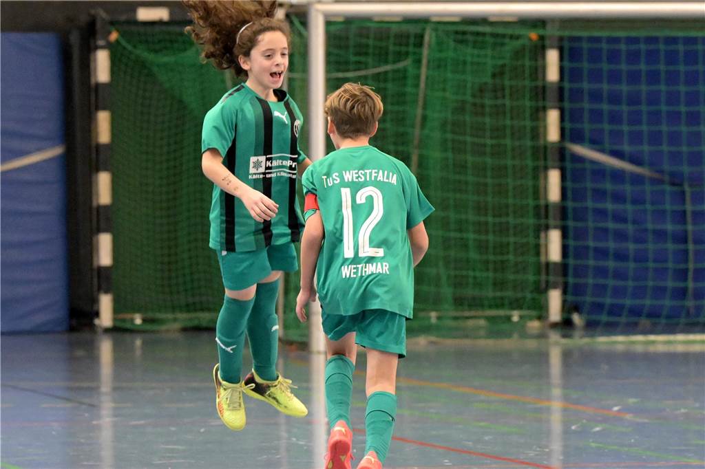 Viele Tore gab es bei den E-Jugendlichen: Der SV Preußen wurde Lüner Stadtmeister.