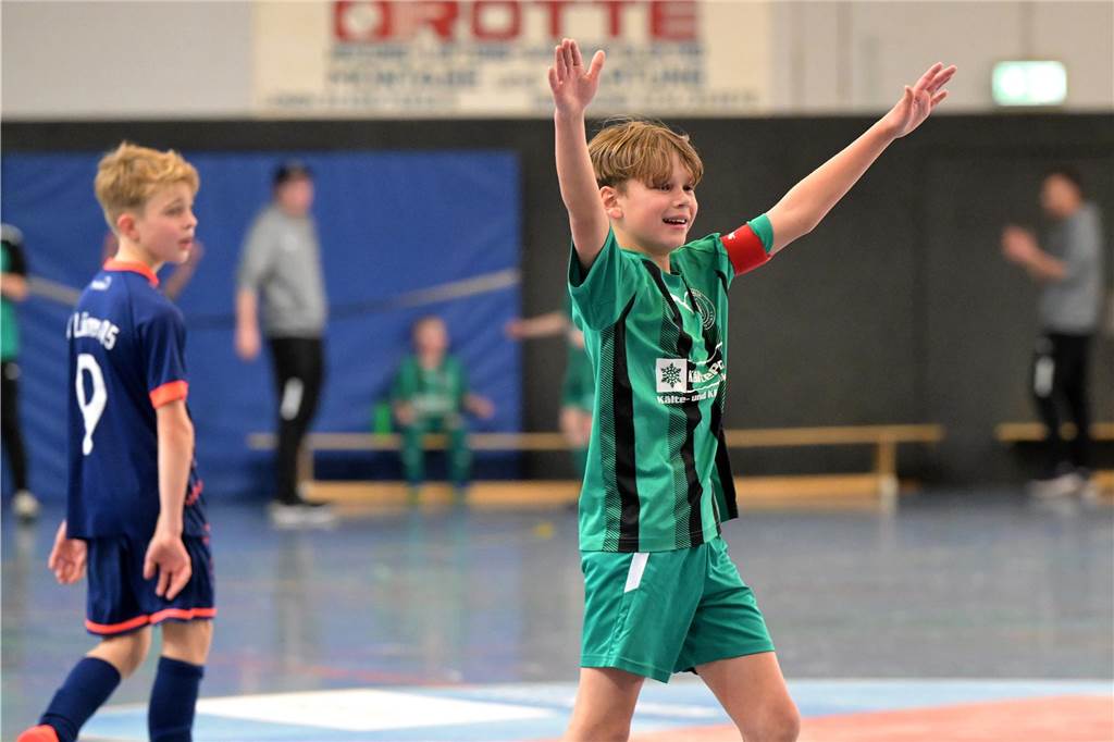 Viele Tore gab es bei den E-Jugendlichen: Der SV Preußen wurde Lüner Stadtmeister.