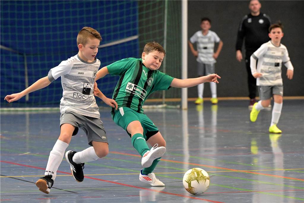 Viele Tore gab es bei den E-Jugendlichen: Der SV Preußen wurde Lüner Stadtmeister.