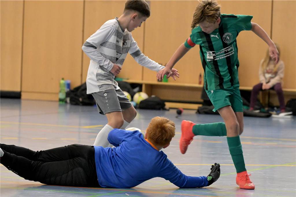 Viele Tore gab es bei den E-Jugendlichen: Der SV Preußen wurde Lüner Stadtmeister.