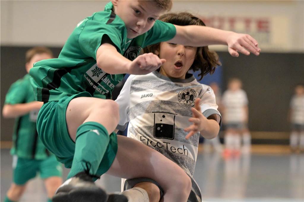 Viele Tore gab es bei den E-Jugendlichen: Der SV Preußen wurde Lüner Stadtmeister.