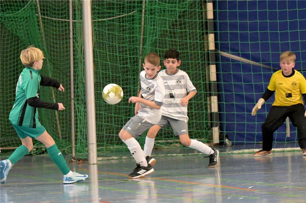 Viele Tore gab es bei den E-Jugendlichen: Der SV Preußen wurde Lüner Stadtmeister.