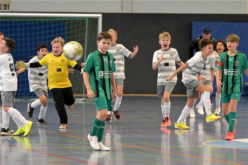 Viele Tore gab es bei den E-Jugendlichen: Der SV Preußen wurde Lüner Stadtmeister.