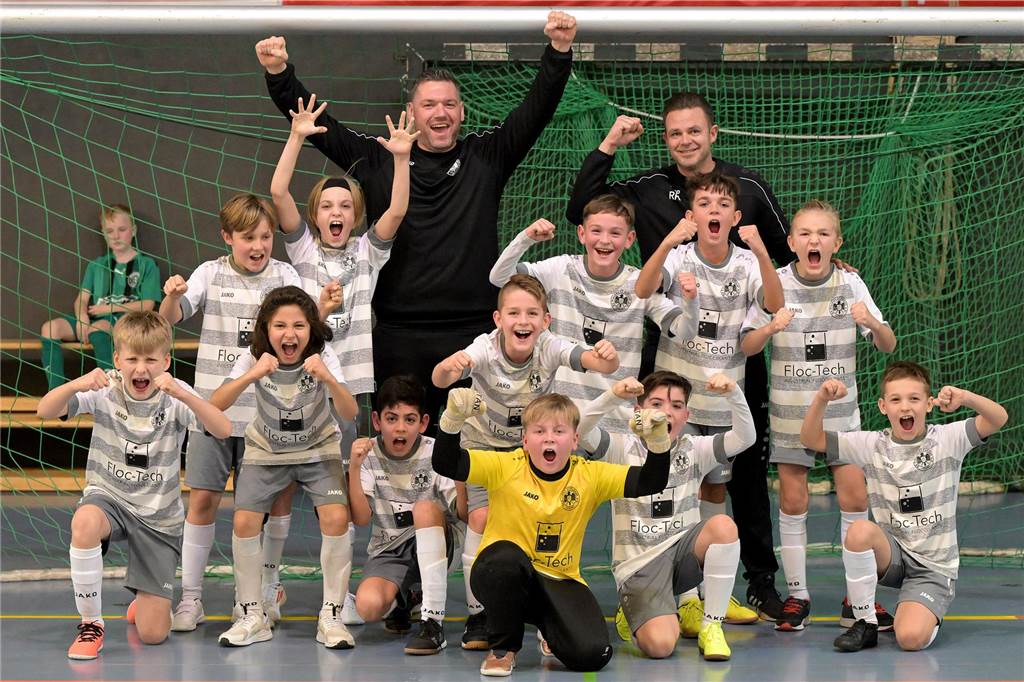 Viele Tore gab es bei den E-Jugendlichen: Der SV Preußen wurde Lüner Stadtmeister.
