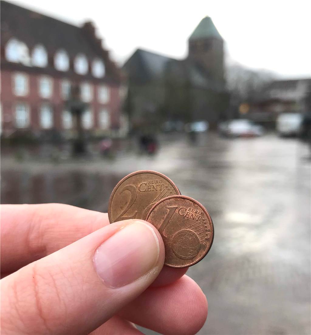 Viele Vredener können sich vorstellen, auf Ein- und Zwei-Cent-Münzen zu verzichten.