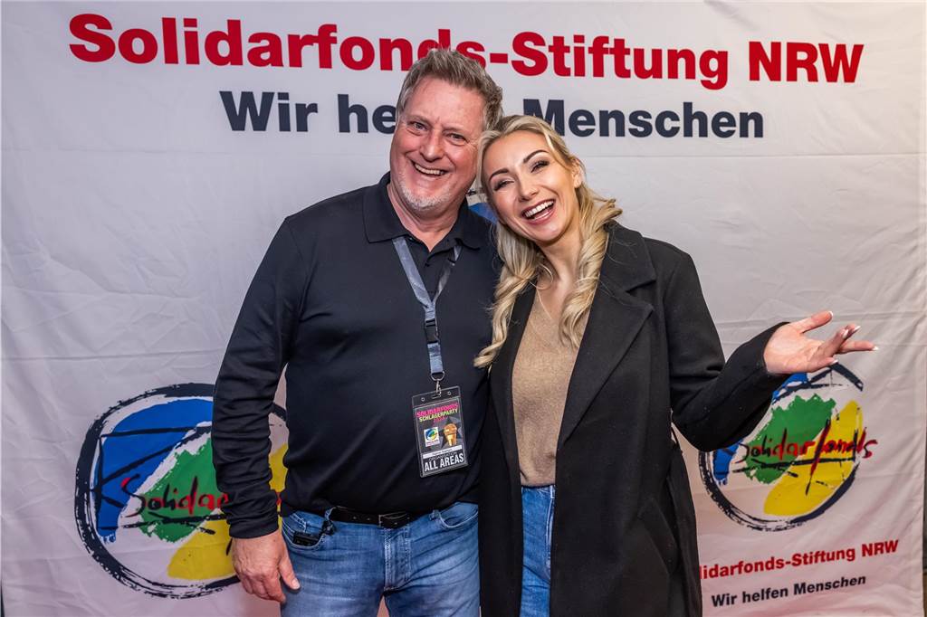 Schlagerparty des Solidarfonds NRW in der Europahalle am 1.3.2024 in Castrop-Rauxel