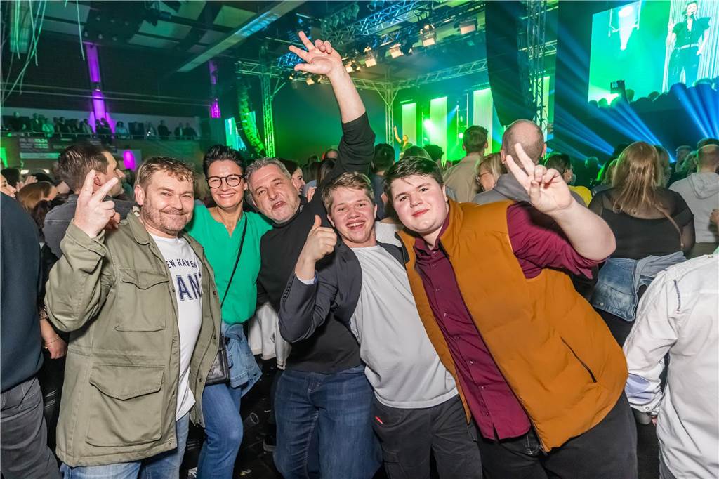 Schlagerparty des Solidarfonds NRW in der Europahalle am 1.3.2024 in Castrop-Rauxel