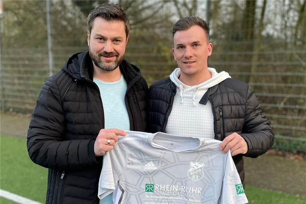 Viktor Pusch ist Trainer (l.) des SV Körne.