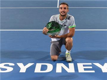 Viktor Troicki hat beim Turnier Apia International in Sydney gesiegt. Foto: Dean Lewins