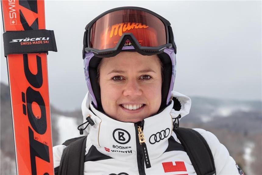 Ski-Ass Rebensburg in Topform: Zweiter Saison-Sieg Viktoria Rebensburg fährt beim Riesenslalom in Killington um den Sieg mit. Foto: Johann Groder