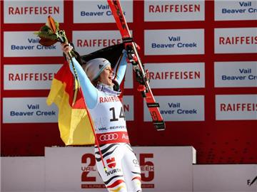 Viktoria Rebensburg gewann WM-Silber im Riesenslalom. Foto: Stephan Jansen