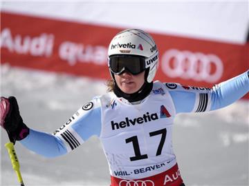 Viktoria Rebensburg möchte bei der WM gleich im Super-G eine Medaille gewinnen. Foto: Hans Klaus Techt