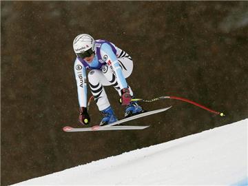 Viktoria Rebensburg wurde Vierte im letzten Abfahrtstraining in St. Moritz. Foto: Andrea Solero