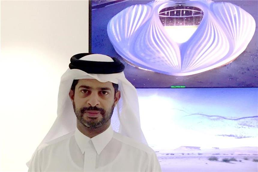 Katar-WM doch mit 48 Teams? Gastgeber: Ausweitung „machbar“ Vize-Organisationschef Nasser Al Khater kann sich 2022 eine WM in Katar mit 48 Teams vorstellen. Foto: Stefan Tabeling