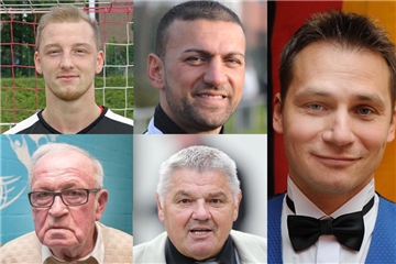 (v.l.) Tobias Lübke, Ilker Bahcecioglu, Theo Schürhoff, Robert Mathis und Marek Faus.