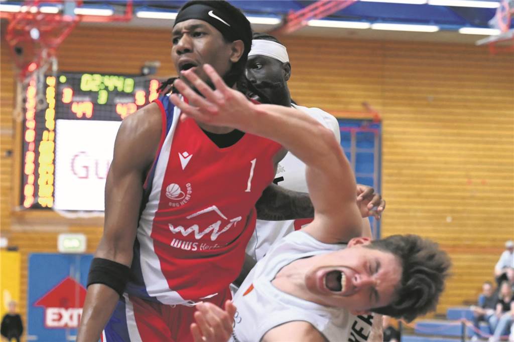 Halbfinale voller Hochspannung: Herten gegen Wulfen, das ist auch ein Duell unter Freunden Hertener Löwen - BBG Herford