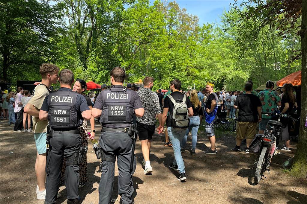 Vom Markplatz über Lakeside Inn und Westuferpark: Am 1. Mai 2024 wurde in Haltern wieder ausgelassen gefeiert.