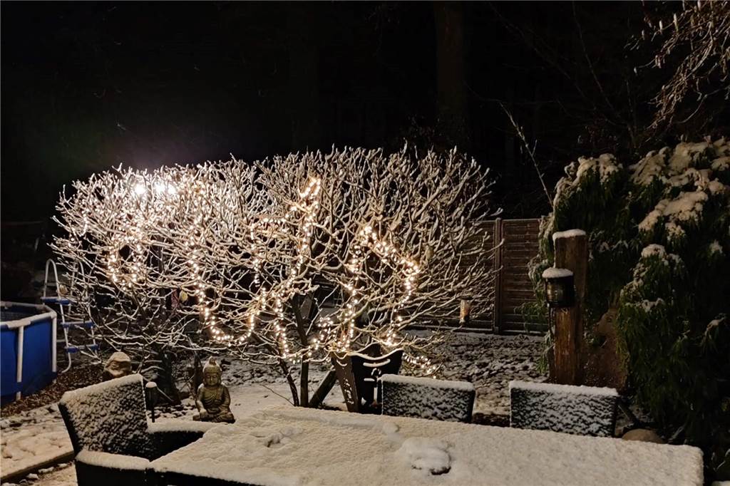 Vom „Schneechaos“ in Wüllen berichtet Helmut Raus.