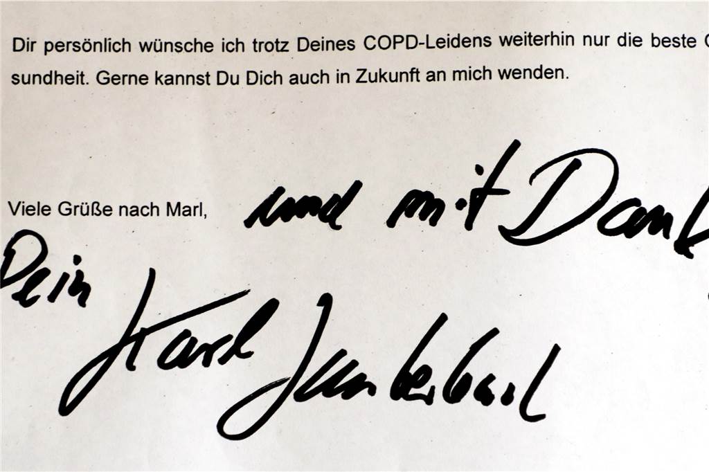 Karl Lauterbach unterstützt todkranken Dortmunder (74) Vom SPD-Gesundheitsexperten Prof. Dr. Karl Lauterbach erhielt Feldmann ein sehr persönliches Antwortschreiben.