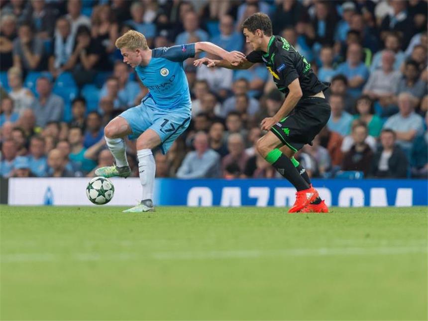 Gladbach auch in der Königsklasse heimstark Von 19 Partien verlor Gladbach lediglich zwei vor eigenem Publikum - eine gegen Manchester City 2016. Foto: Guido Kirchner