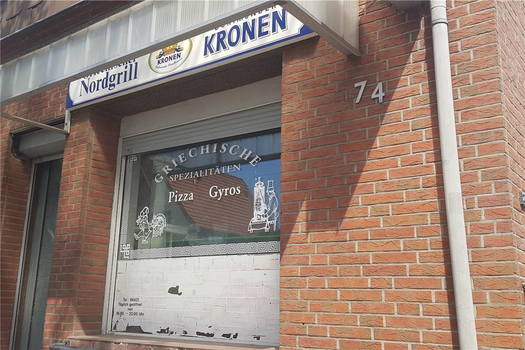 Habinghorster Traditionsimbiss: Renovierungen sind in vollem Gange Außenfassade des Nordgrill in Castrop-Rauxel Habinghorst.