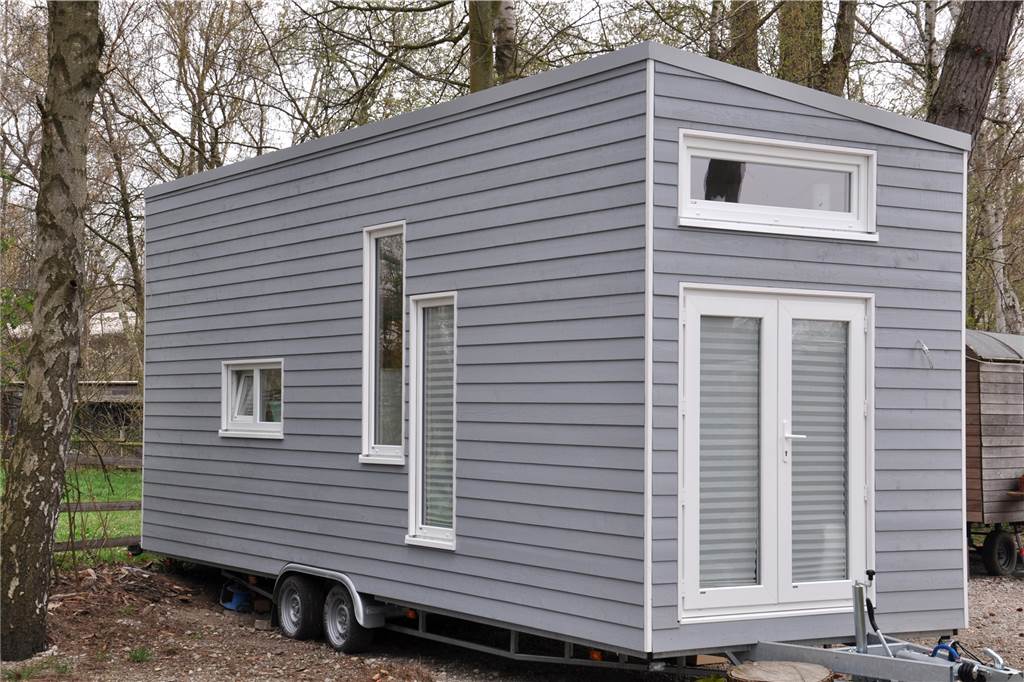 Dortmunds einzige Tiny-House-Besitzerin wohnt illegal Von außen wirkt Annas Tiny House wie ein überdimensionierter Schuhkarton.