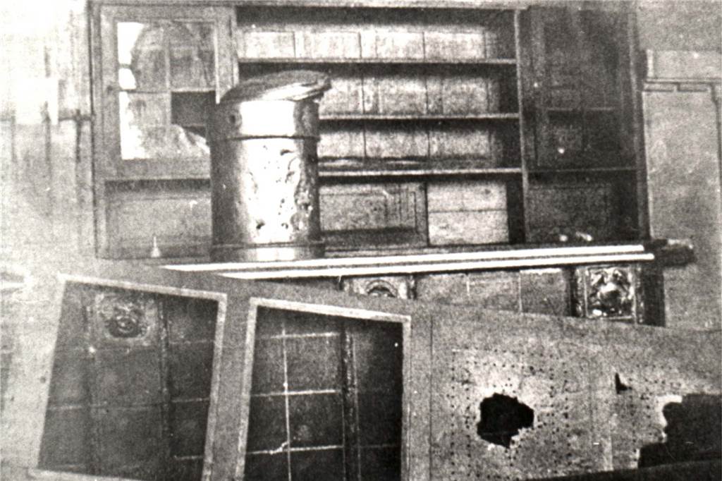 Im Ruhrkampf: Vor 100 Jahren besetzten belgische Soldaten Dorsten Von Belgiern zerstörte Zechenkantine in Hervest