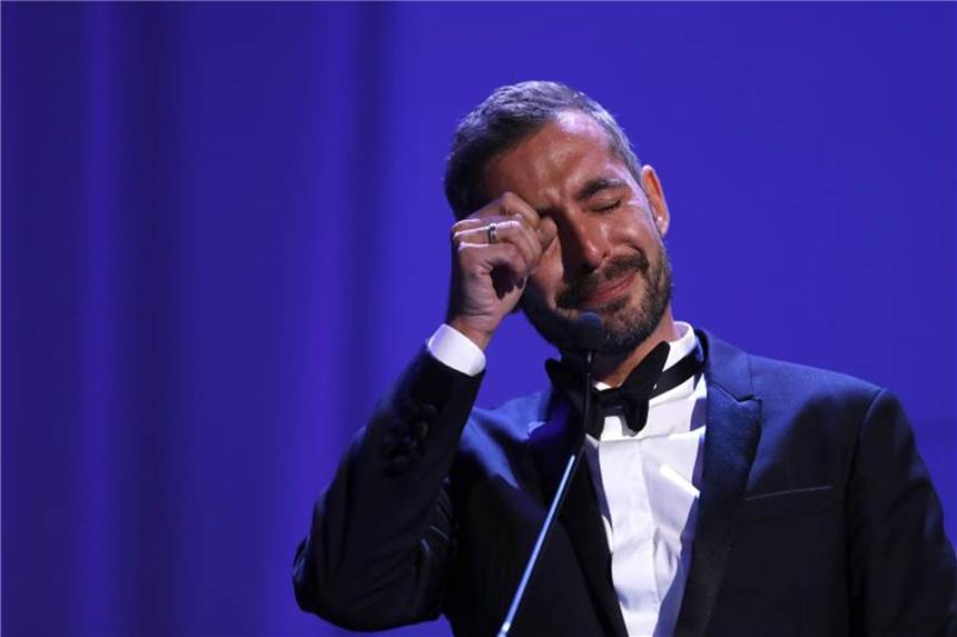 „Nach dem Urteil“: Wenn Liebe zum Rosenkrieg wird Von den Gefühlen übermannt: Xavier Legrand hat in Venedig einen silbernen Löwen für den besten Erstlingsfilm erhalten. Foto: Domenico Stinellis/AP