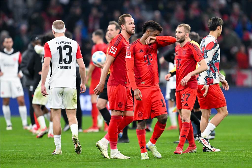 Die Bundesliga-Kolumne nach dem 23. Spieltag: Sechs für die Seele Von der Bank weg Weltklasse: Harry Kane und Kingsley Coman wurden gegen Frankfurt eingewechselt.